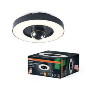 ŠVIESTUVAS LED LAUKO WIFI SU KAMERA 22W IP44 - Image 2