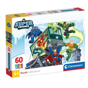 Dėlionė Clementoni Super Color DC Super Friends 26066 60 vnt