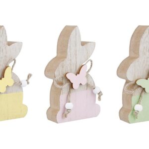 Dekoracija Rabbit, /medžio 6x10cm