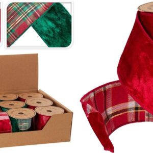 Dovanų pakavimo juostelė, 6 x 270 cm - Image 2