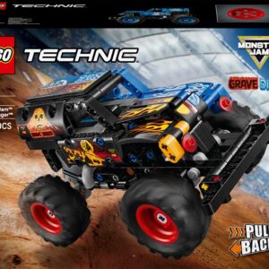 LEGO TECHNIC 42219 Monster Jam Grave Digger Fire and Ice