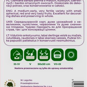 Sėklos, pomidorai AGENT F1, 0.2 g - Image 2