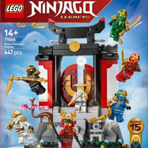 LEGO® NINJAGO 15-ųjų metinių nindzių personažų ekspozicija 71866