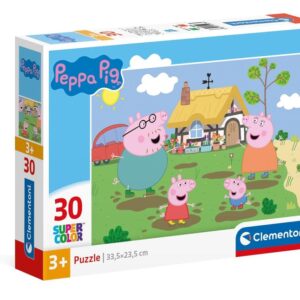 Dėlionė Clementoni Super Color Peppa Pig 20838, 30 vnt.