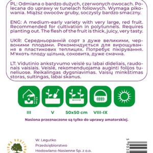 Sėklos, paprikos OZAROWSKA, 0.5 g - Image 2