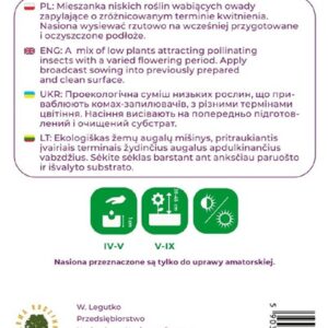 Sėklos gėlių mišinys BEE CORNER, 3 g - Image 2