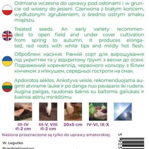 Sėklos, ridikėliai WARTA, 10 g - Image 2