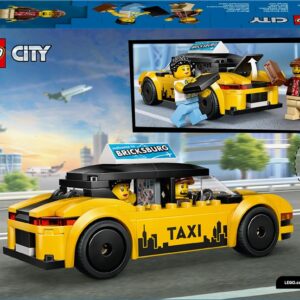Konstruktorius LEGO® Yellow Taxi 60487 - Image 2