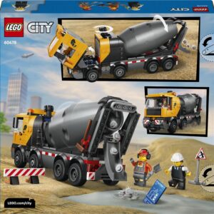 Konstruktorius LEGO® Cement Mixer 60478 - Image 2