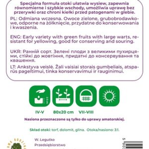 Sėklos, agurkai POLAN F1, 50 vnt. - Image 2