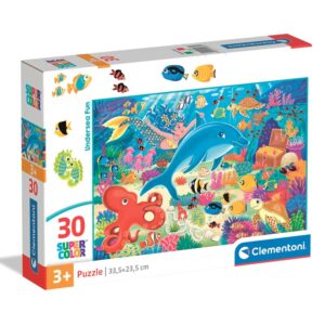 Dėlionė Clementoni Super Color Undersea Fun 20837, 30 vnt.
