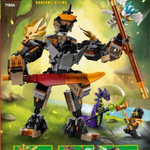 Lego 71854 Ninjago Coles Action-Mech and Dragon Zane - Image 2