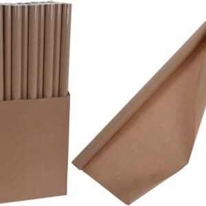 Pakavimo popierius PPN800040, ruda, 70 cm x 300 cm