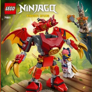 Lego Ninjago 71851 Kai Fire Dragon Suit set (71851) - Image 2