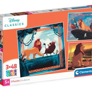 Dėlionė Clementoni Super Colors Lion King 25323, 144 vnt.