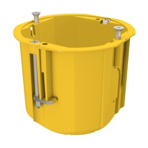 Dėžutė montažinė gipsokartonui GK60D, 60 x 60mm, su varžtais