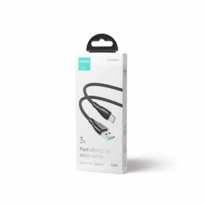 Joyroom Surpass Series A11 USB-A / USB-C 3A cable 0.25 m - black - Image 5