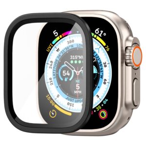 Spigen Glas.tR Slim Pro Apsauginis stiklas skirtas Apple Watch Ultra (49mm) - Black - Image 2