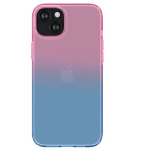 Spigen Liquid Crystal Apple iPhone 15 dėklas - Pink/Blue - Image 3