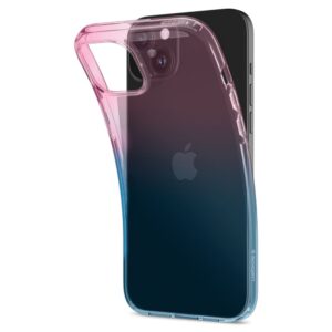 Spigen Liquid Crystal Apple iPhone 15 dėklas - Pink/Blue - Image 6