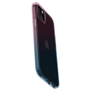 Spigen Liquid Crystal Apple iPhone 15 dėklas - Pink/Blue - Image 8
