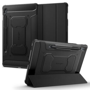 Spigen Rugged Armor Pro dėklas skirtas Samsung Galaxy Tab S9 FE 10.9'' X510 / X516B - juodos spalvos