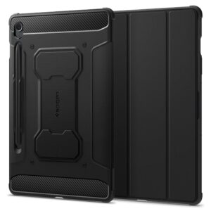 Spigen Rugged Armor Pro dėklas skirtas Samsung Galaxy Tab S9 FE 10.9'' X510 / X516B - juodos spalvos - Image 3