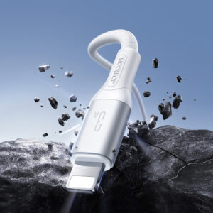 Joyroom S-A28 Flash Series 3A USB-A - Lightning cable 1m - white - Image 4