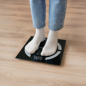 Wozinsky WIWL-30 Smart Bluetooth vonios svarstyklės - juodos spalvos - Image 3