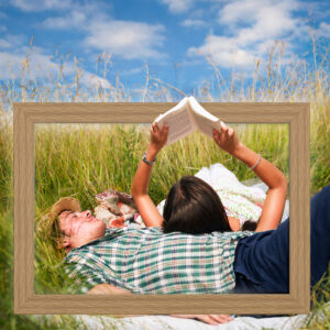 Wozinsky WRC-32 10.1" Digital Photo Frame with Frameo 32GB App - Light Brown - Image 9