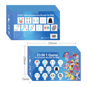 Nintendo Switch 23-in-1 Family Accessory Pack 2 - Orange and Blue Set - Image 3