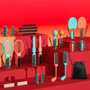 Nintendo Switch 23-in-1 Family Accessory Pack 2 - Orange and Blue Set - Image 4