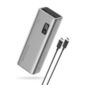 Cuktech P+Series No. 15 Powerbank 150W 20000mAh - pilkos spalvos