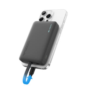 Cuktech CP132ML 10000mAh MagSafe Compatible Power Bank - juodos spalvos - Image 2