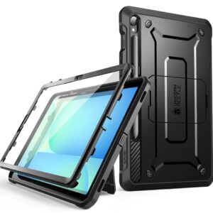 Unicorn Beetle Pro Supcase dėklas skirtas Samsung Galaxy Tab S9 11.0 / S9 FE / S10 FE / S10 Lite 10.9 X710 / X716B / X510 / X516B / X520 / X526 / X400 / X406B - juodos spalvos
