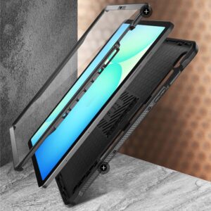 Supcase Unicorn Beetle Pro dėklas skirtas Samsung Galaxy Tab S10 FE+ Plus 13.1. X620 / X626B - juodos spalvos - Image 3