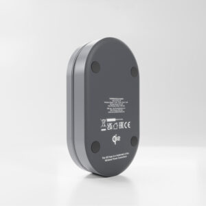 SBS 3-in-1 Foldable Wireless Charging Station QI2 MFI - Made for Apple iPhone - juodos spalvos - Image 8