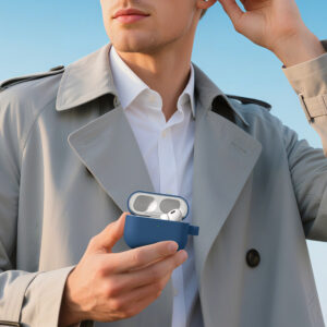 AmazingThing Glamour AirPods Pro 3 Protective Case - Blue - Image 5