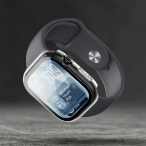 AmazingThing Radix Glass Screen Protector with dėklas skirtas Apple Watch Series 11 46mm - Clear - Image 7