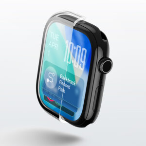 AmazingThing Radix Glass Screen Protector with dėklas skirtas Apple Watch Series 11 46mm - Clear - Image 9