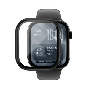 AmazingThing Radix Glass Screen Protector with dėklas skirtas Apple Watch Series 11 46mm - Black - Image 3