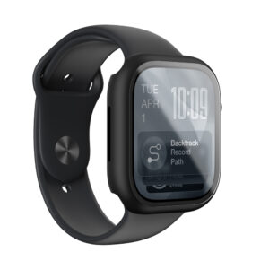 AmazingThing Radix Glass Screen Protector with dėklas skirtas Apple Watch Series 11 46mm - Black - Image 4