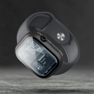 AmazingThing Radix Glass Screen Protector with dėklas skirtas Apple Watch Series 11 42mm - Black - Image 7