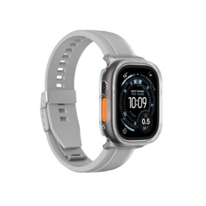AmazingThing Minimal Protective dėklas skirtas Apple Watch UItra 3 49mm - Transparent - Image 4