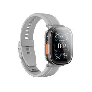 AmazingThing Radix Glass Screen Protector with dėklas skirtas Apple Watch UItra 3 49mm - Clear - Image 2