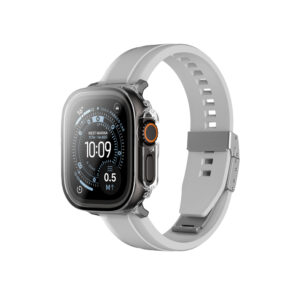 AmazingThing Radix Glass Screen Protector with dėklas skirtas Apple Watch UItra 3 49mm - Clear - Image 6