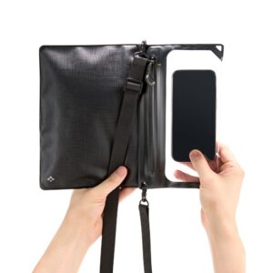 Spigen A640 Waterproof Phone Bag - juodos spalvos - Image 4