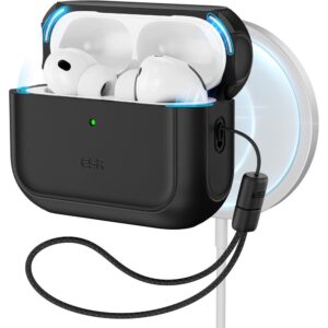 ESR Orbit HaloLock MagSafe dėklas skirtas AirPods Pro 3 - juodos spalvos