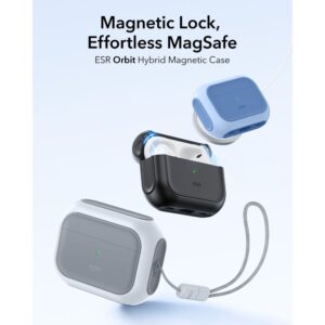 ESR Orbit HaloLock MagSafe dėklas skirtas AirPods Pro 3 - baltos spalvos - Image 2