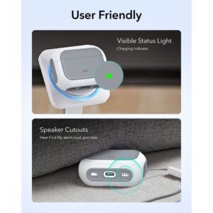 ESR Orbit HaloLock MagSafe dėklas skirtas AirPods Pro 3 - baltos spalvos - Image 7